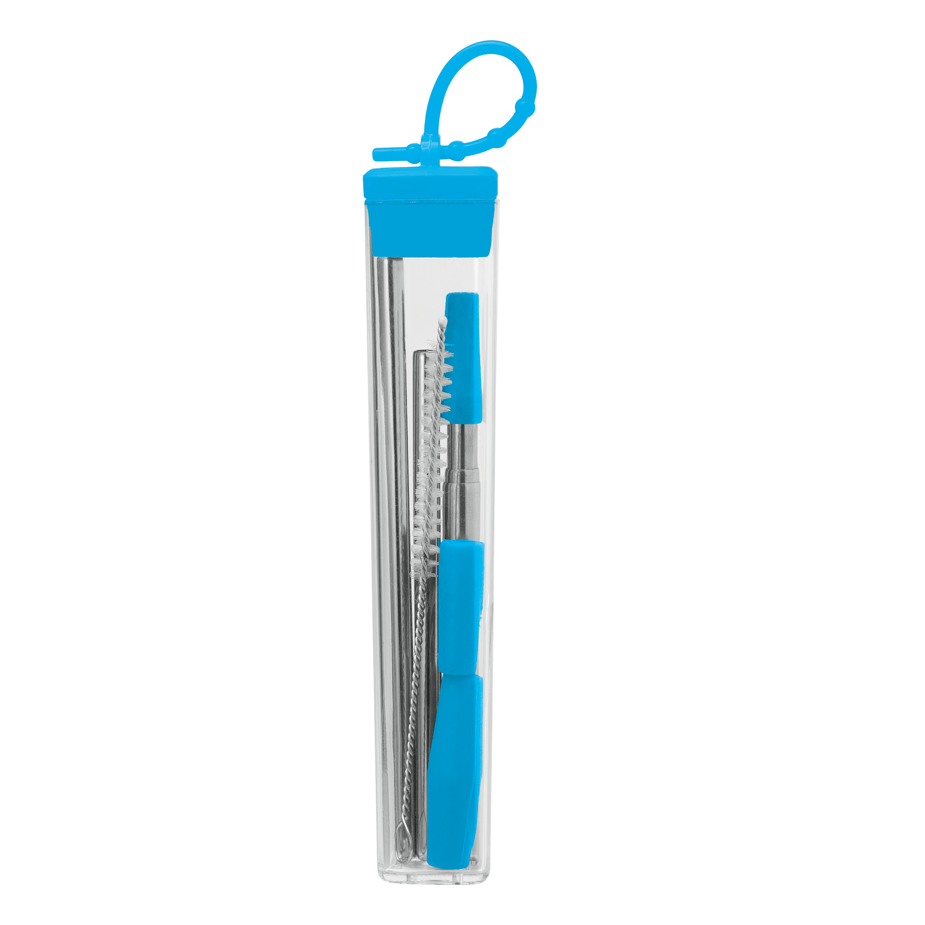 Cosmopolitan 7-Piece, 2-Straw Stainless Steel Set 36