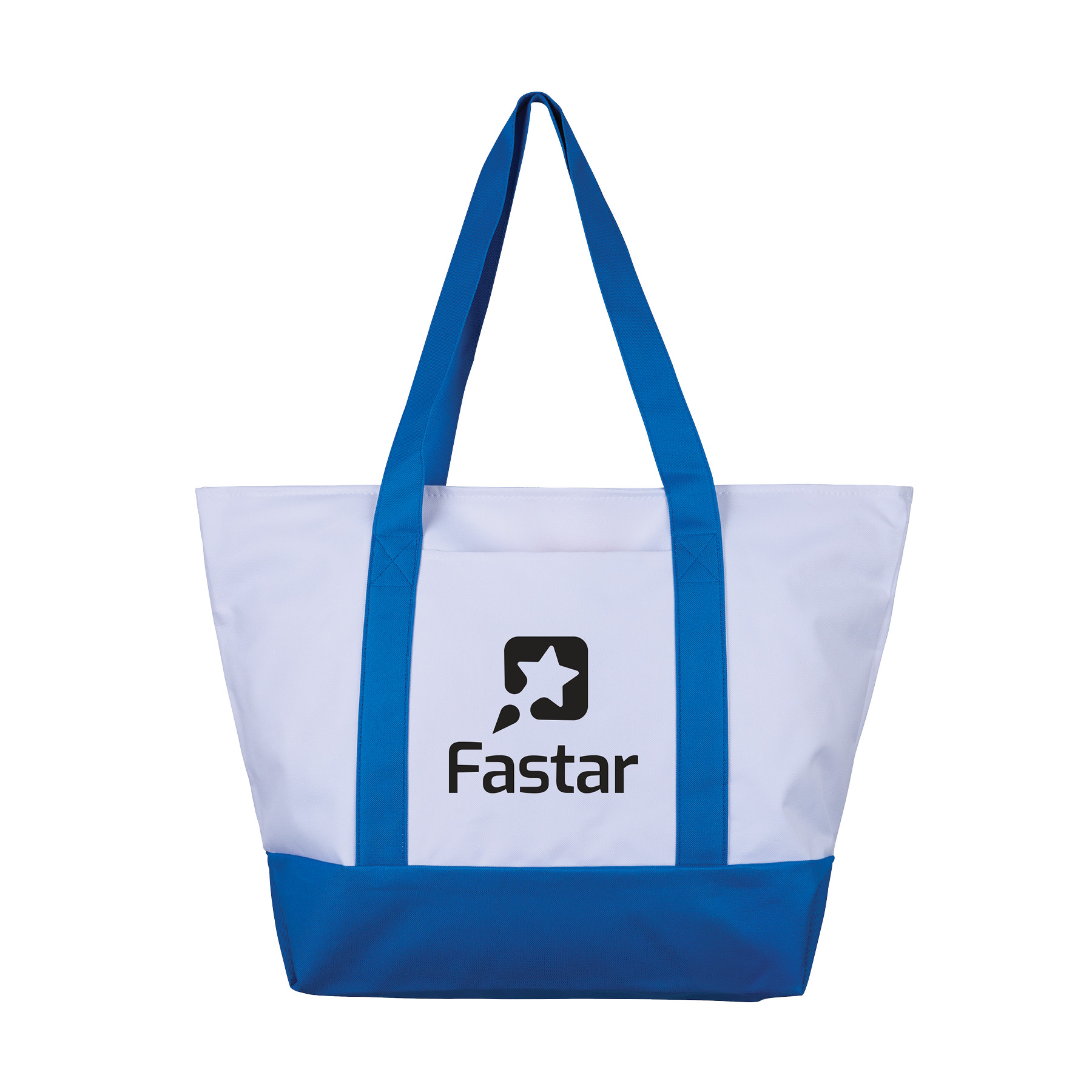 Bay View Recycled Giant Zipper Beach Tote 30
