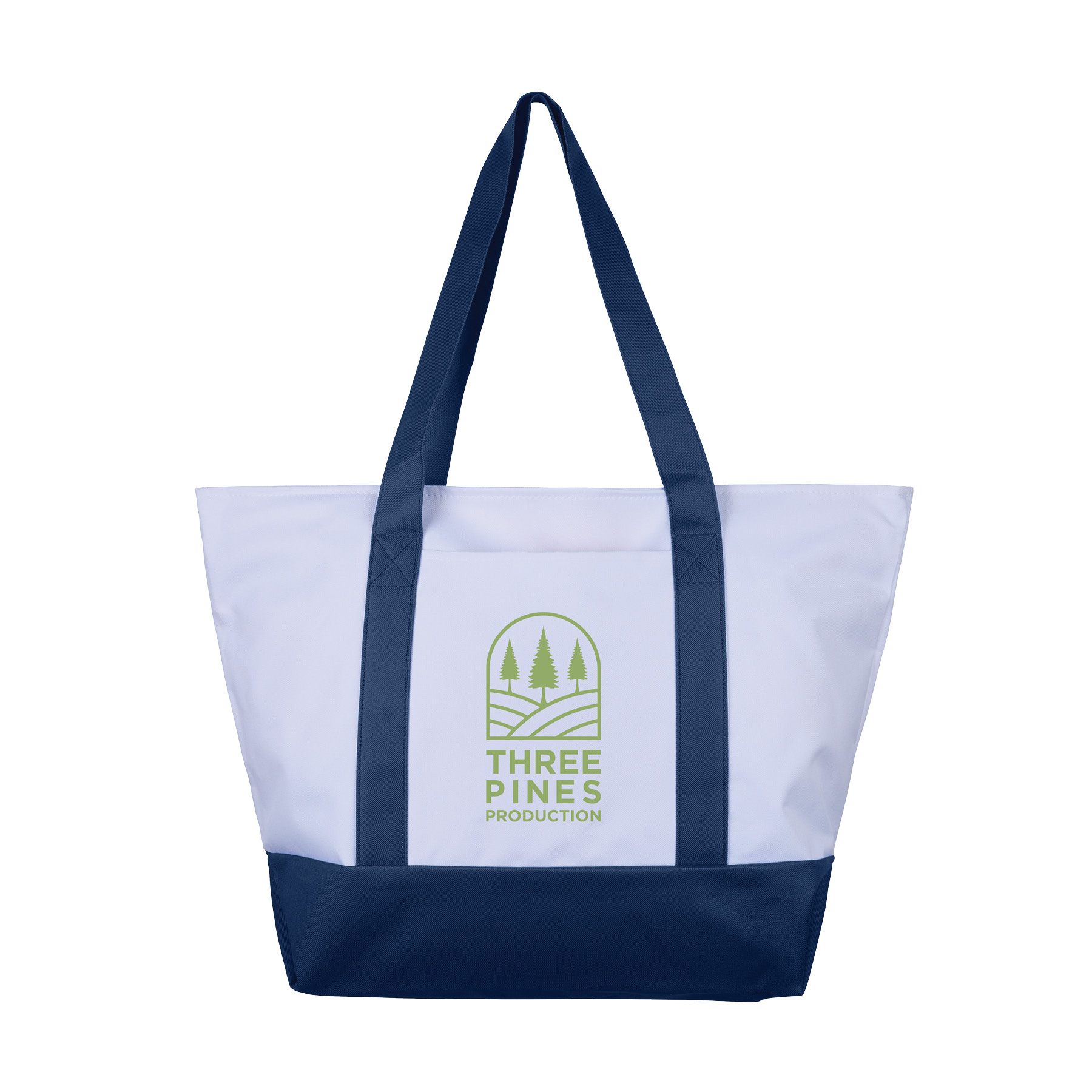 Bay View Recycled Giant Zipper Beach Tote 11