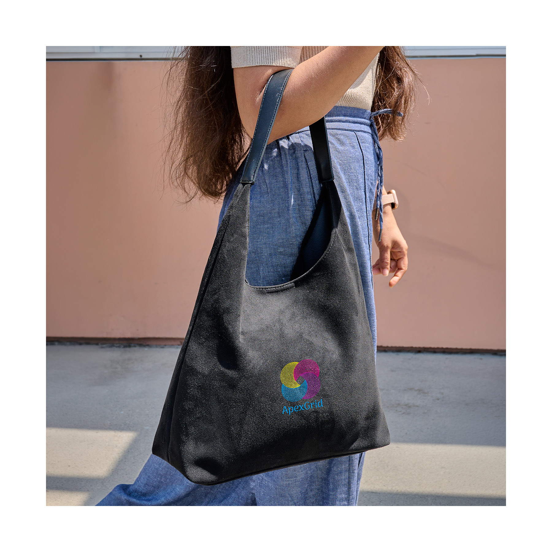 Blaire Suede Fashion Tote 5