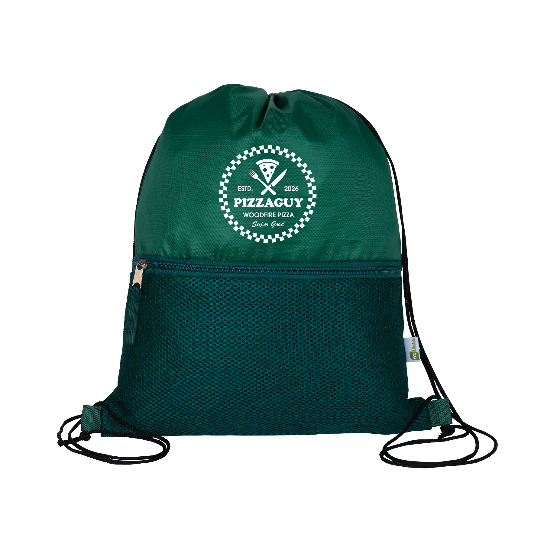 Valencia Recycled (RPET) Soft Mesh Drawstring Bag
8