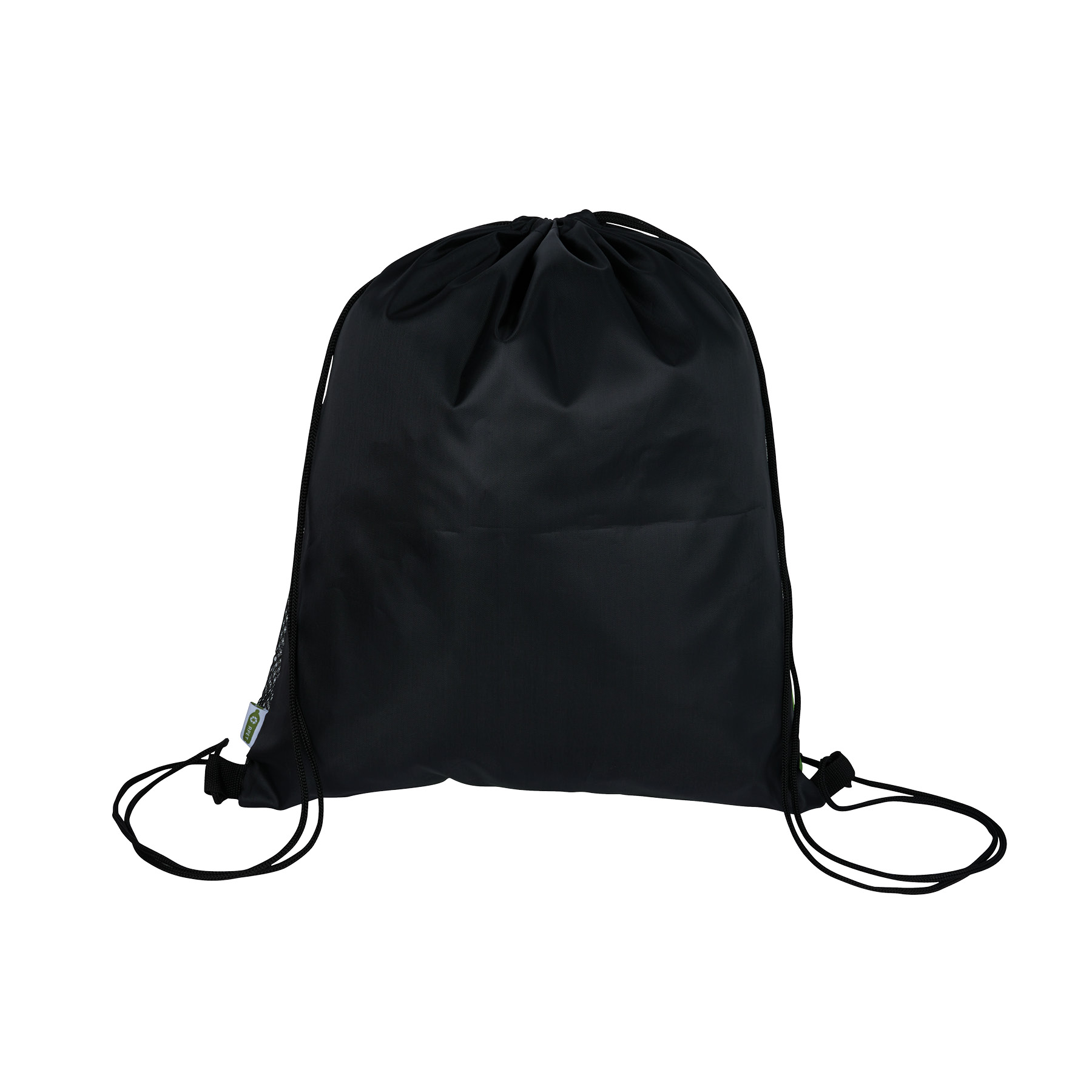 Manchester Recycled (RPET) Drawstring Bag With Zippered & Mesh Pockets 8
