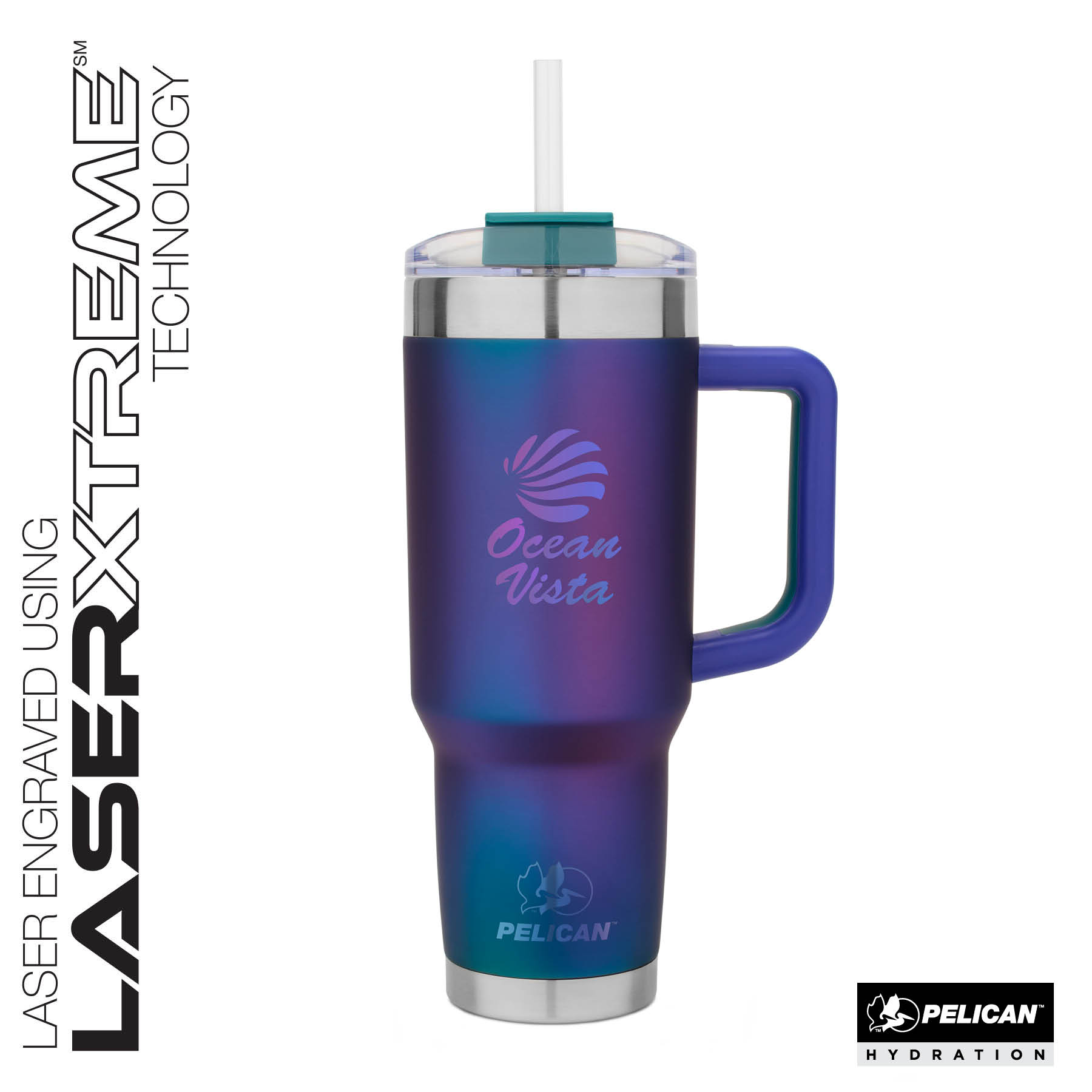 Pelican Porter™ 40 oz. Double Wall Stainless Steel Travel Tumbler — view 5
