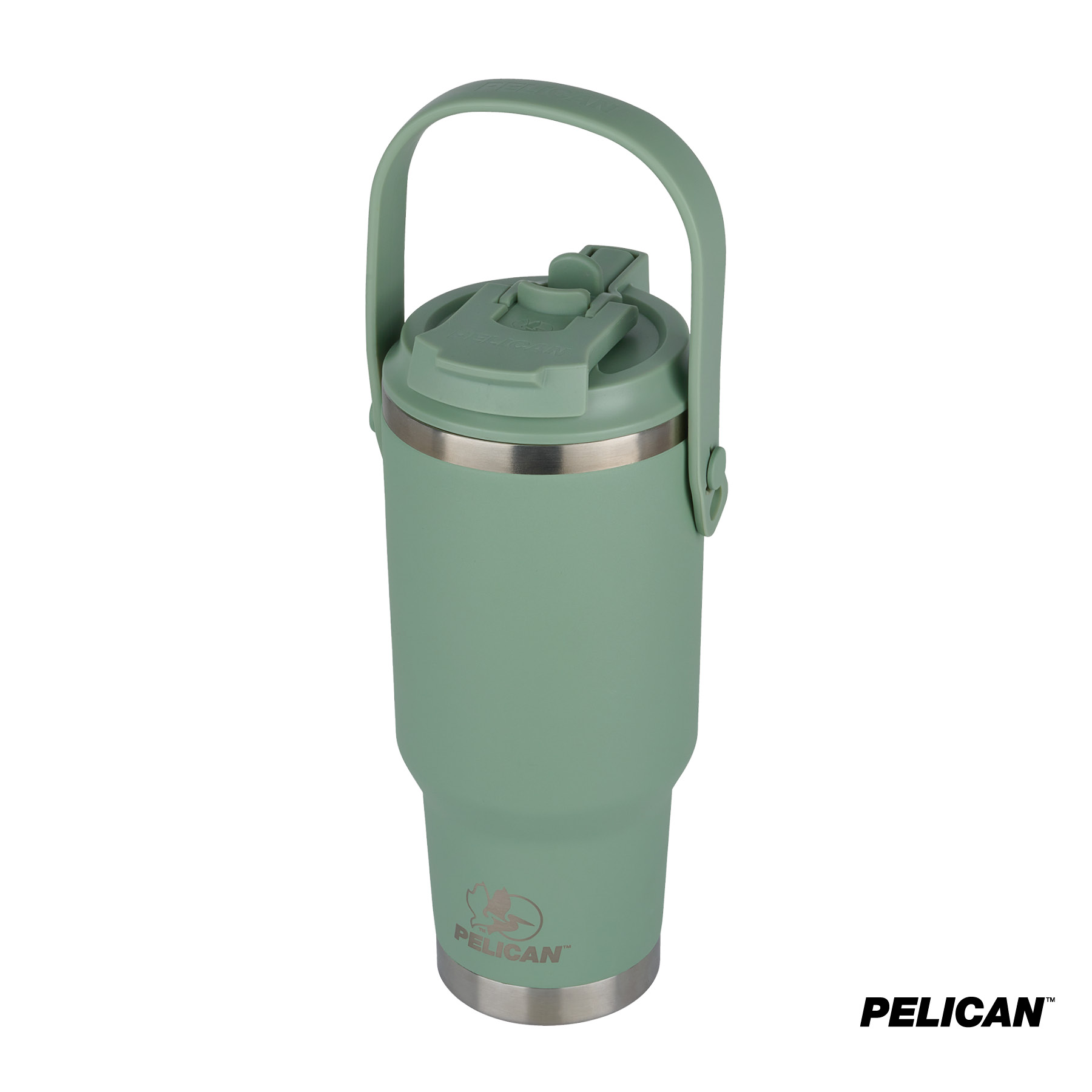 Pelican Porter™ Dual Swing 30 oz. Recycled Double Wall Stainless Steel Tumbler 15