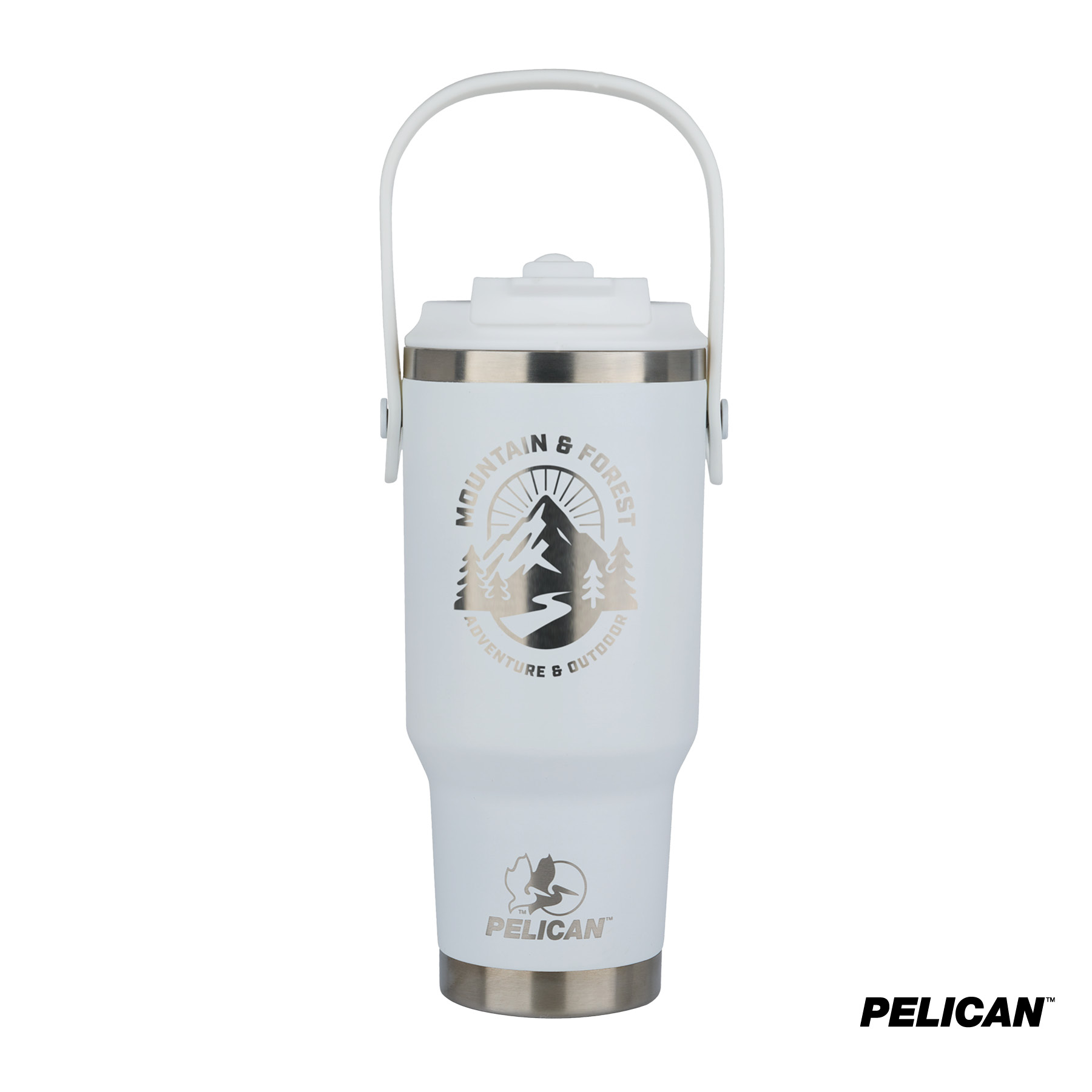 Pelican Porter™ Dual Swing 30 oz. Recycled Double Wall Stainless Steel Tumbler 28