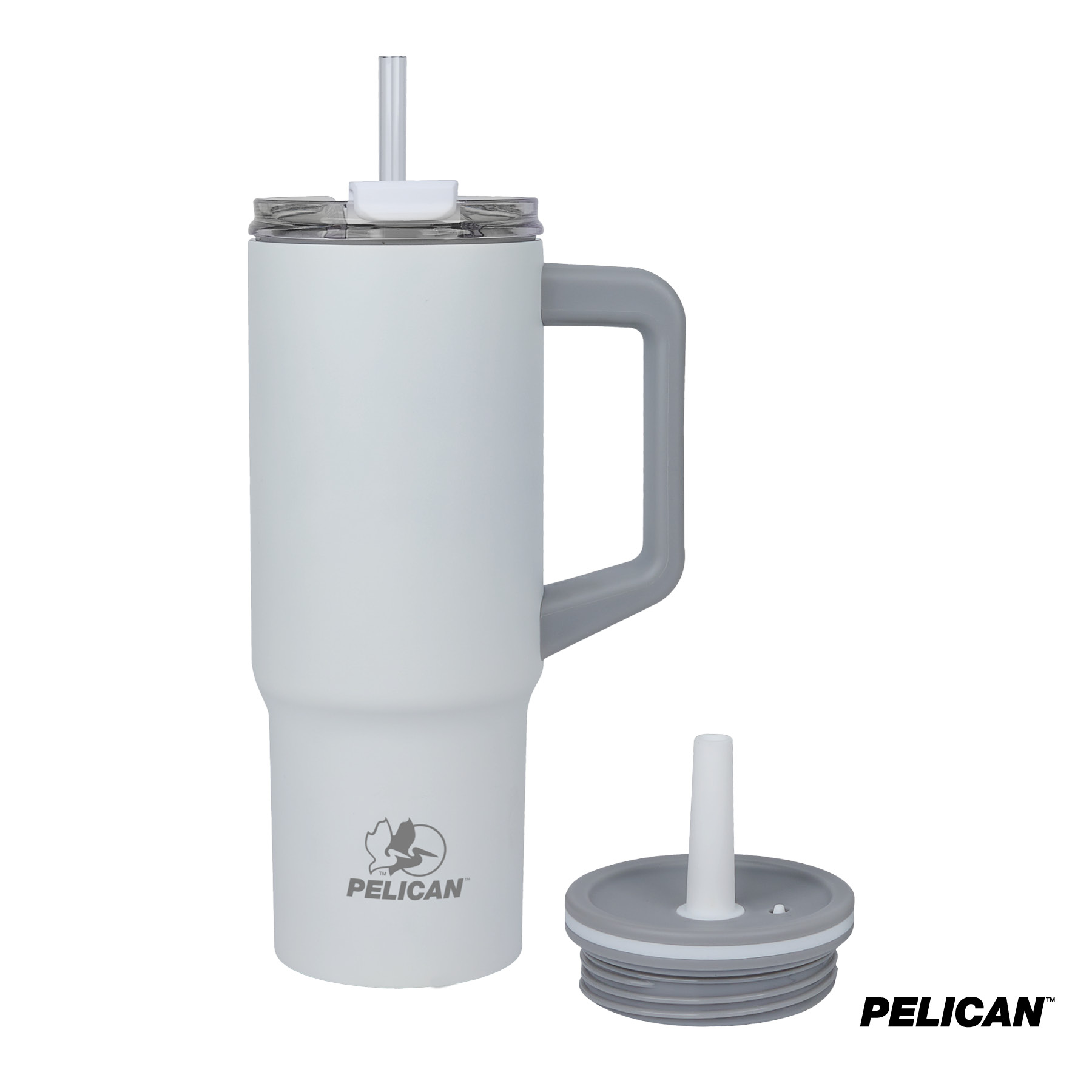 Pelican Dayventure™ 24 oz. Recycled Double Wall Stainless Steel Double Lid Travel Tumbler 8