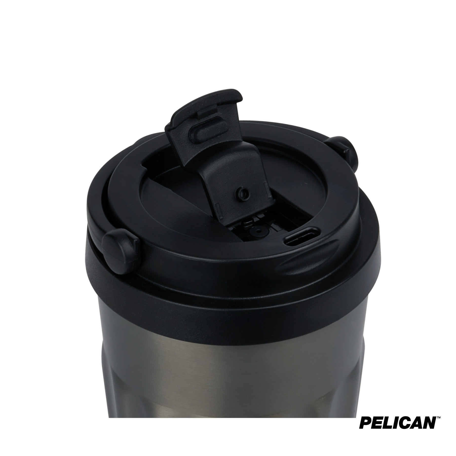 Pelican Dayventure™ 17 oz. Recycled Double Wall Stainless Steel Handle Lid Travel Tumbler 3