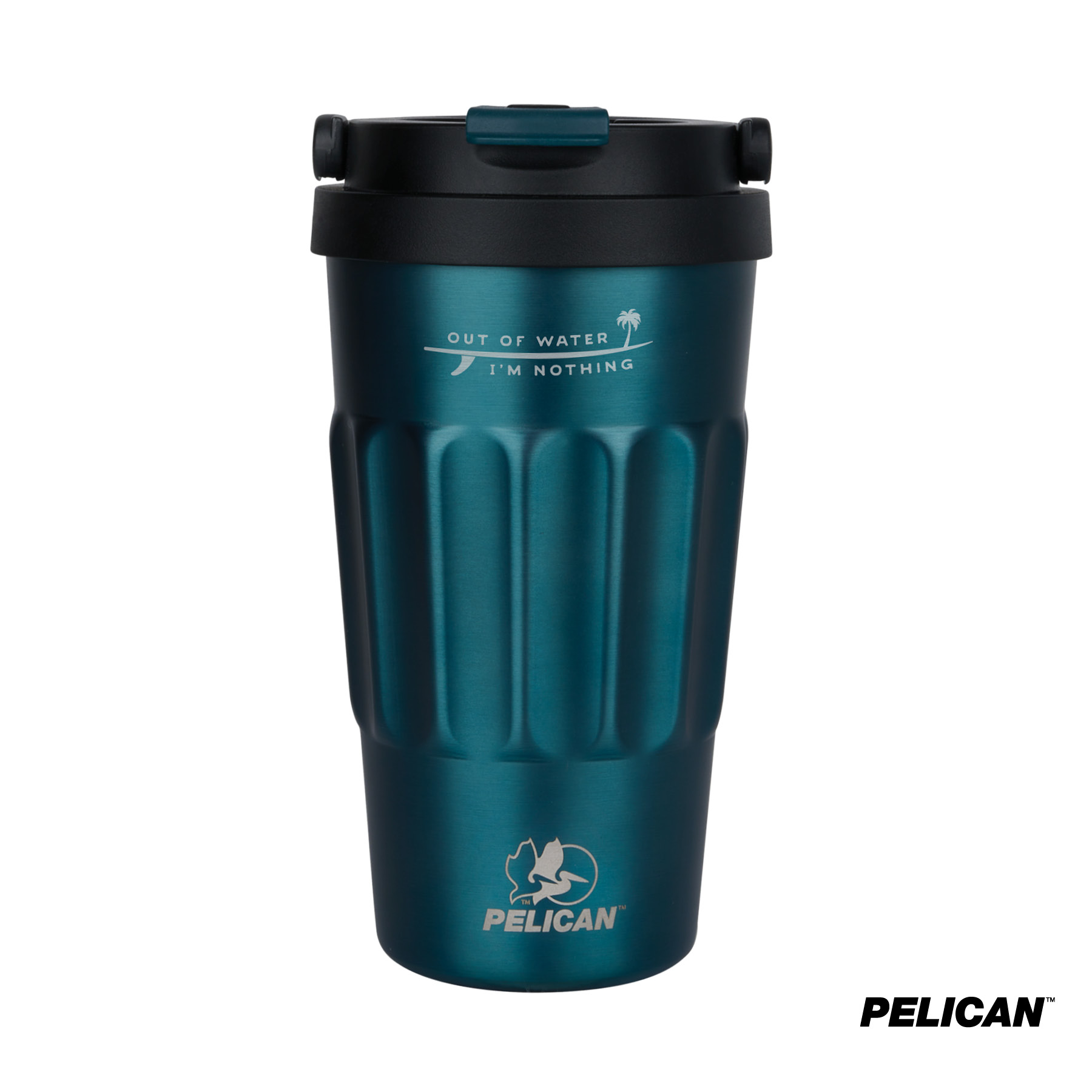 Pelican Dayventure™ 17 oz. Recycled Double Wall Stainless Steel Handle Lid Travel Tumbler 43
