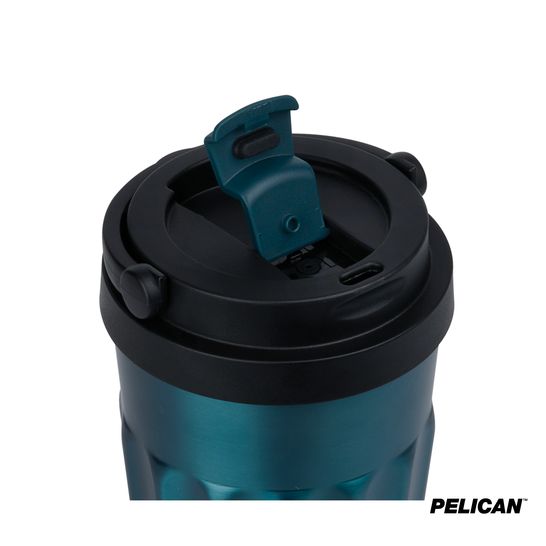 Pelican Dayventure™ 17 oz. Recycled Double Wall Stainless Steel Handle Lid Travel Tumbler 10