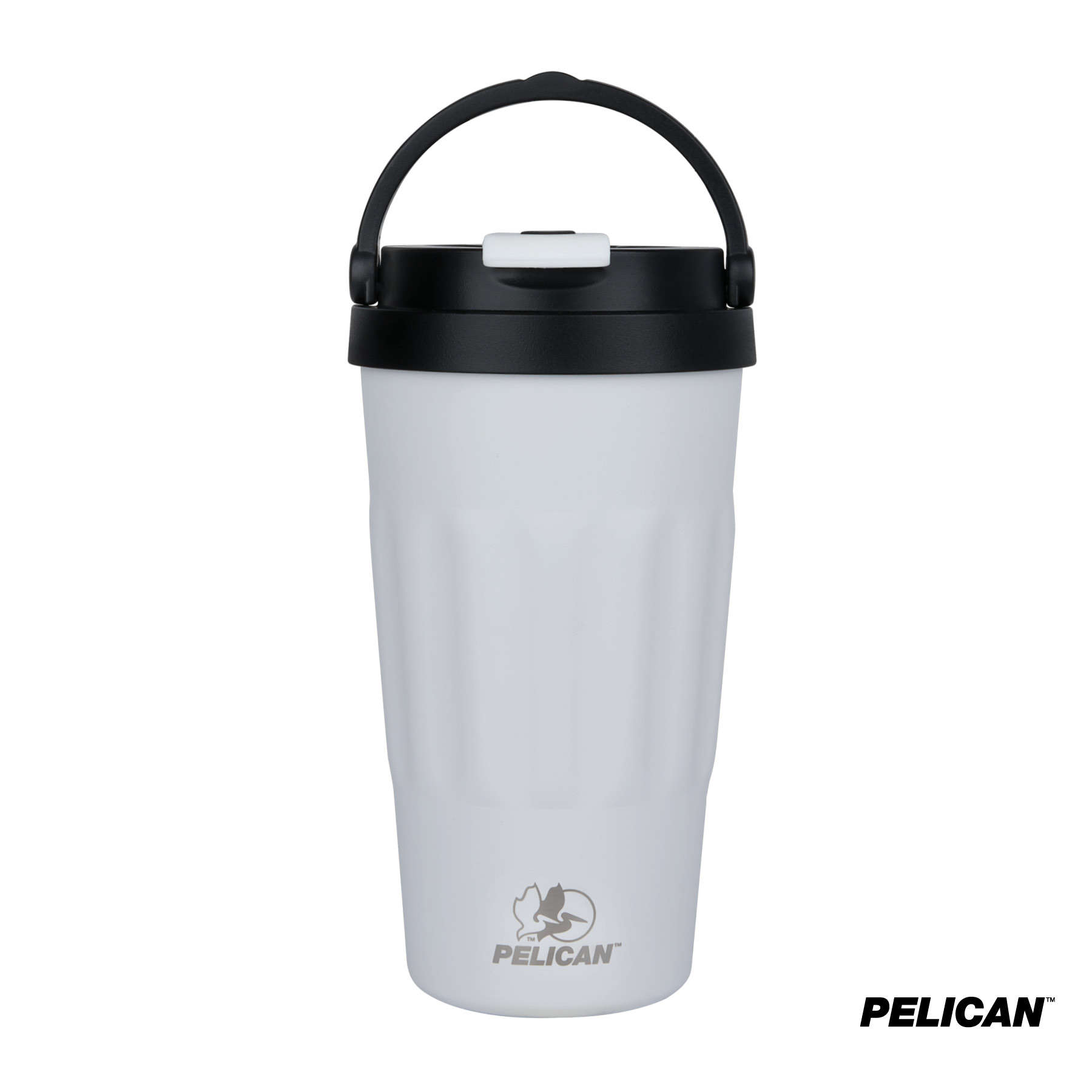 Pelican Dayventure™ 17 oz. Recycled Double Wall Stainless Steel Handle Lid Travel Tumbler 22