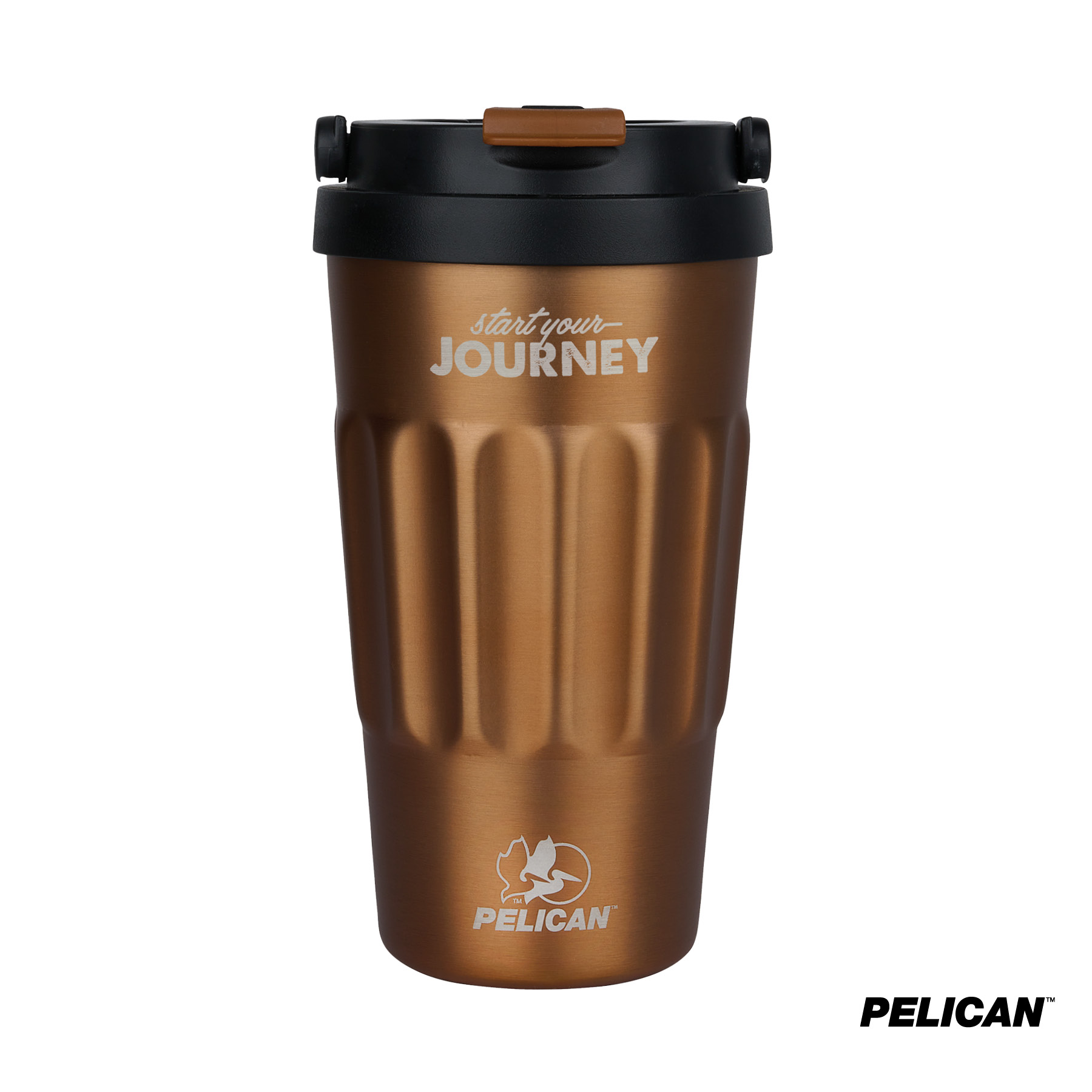 Pelican Dayventure™ 17 oz. Recycled Double Wall Stainless Steel Handle Lid Travel Tumbler 52