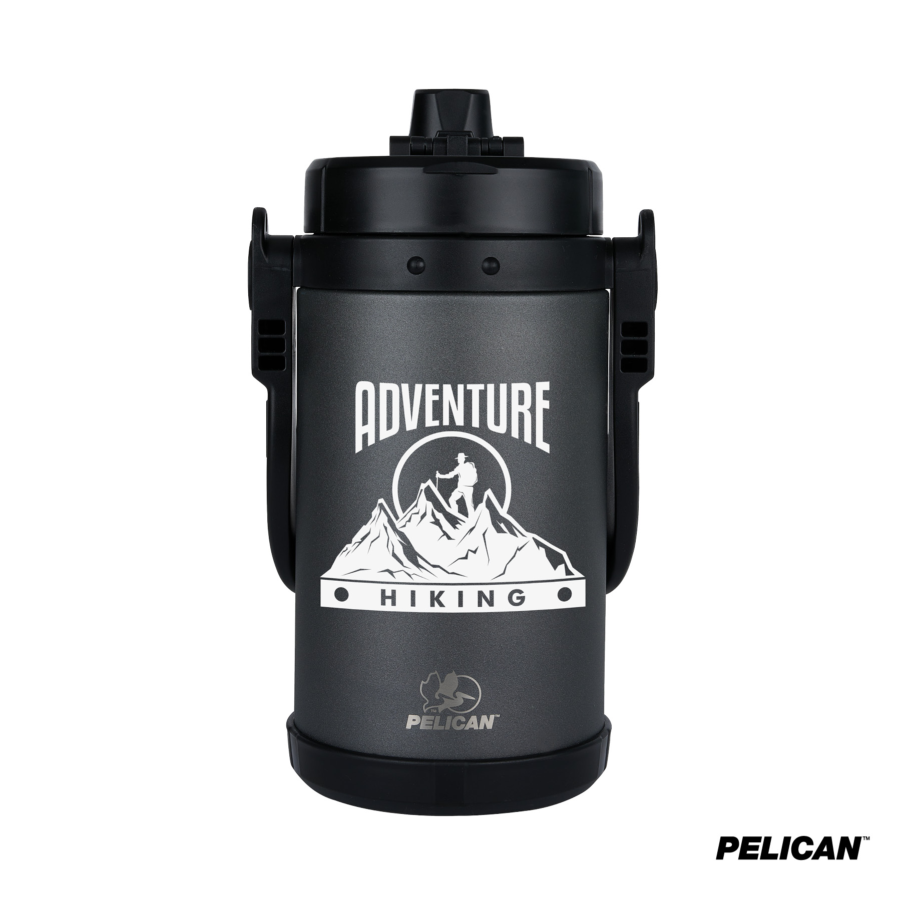 Pelican Dayventure™ 68 oz. / Half Gallon Recycled Double Wall Stainless Steel Travel Jug 6