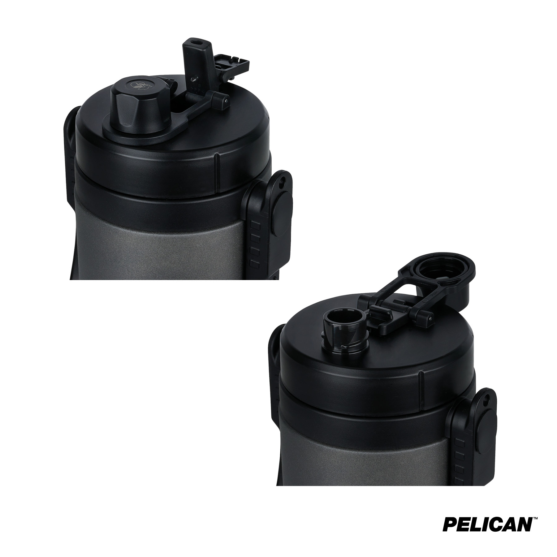 Pelican Dayventure™ 68 oz. / Half Gallon Recycled Double Wall Stainless Steel Travel Jug 10