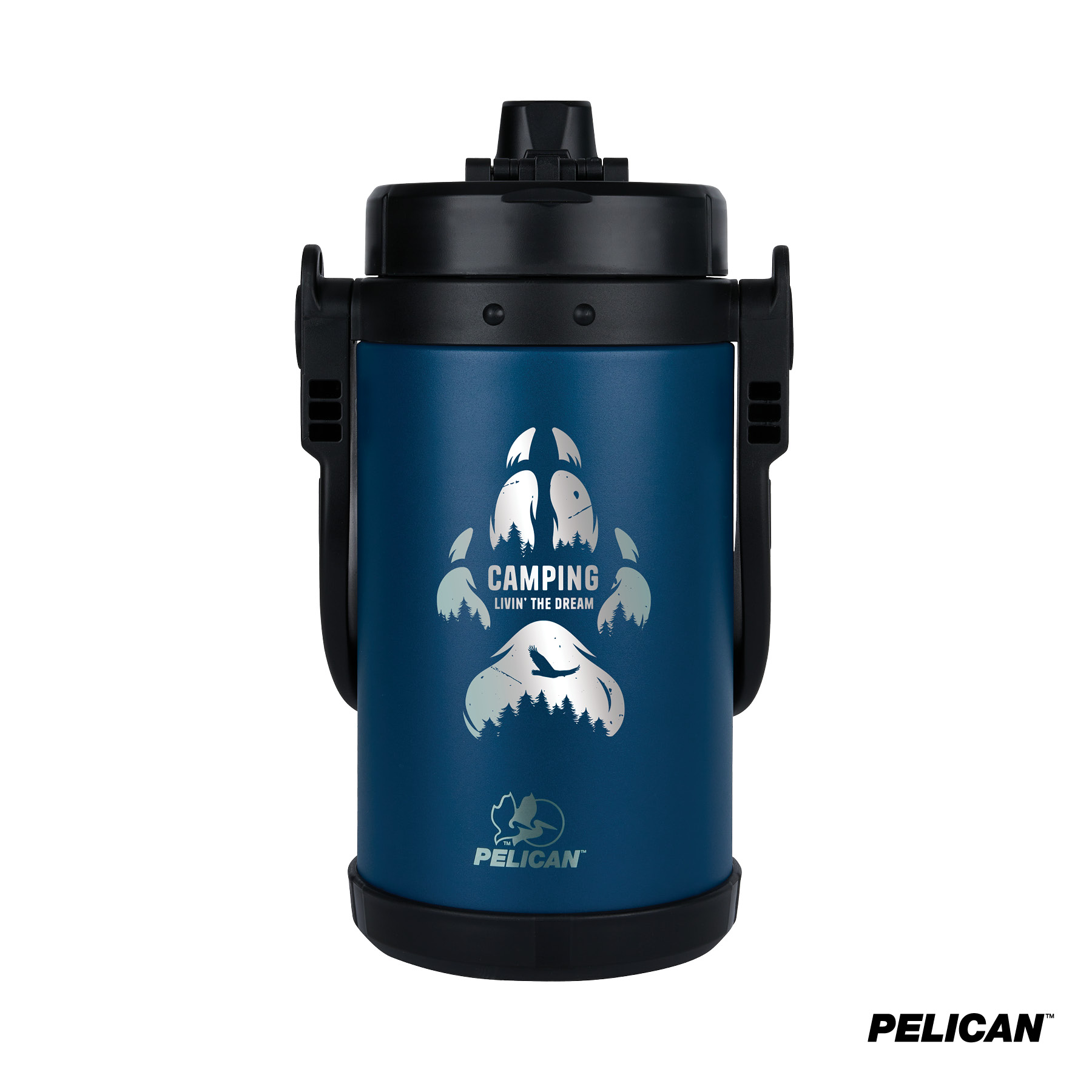 Pelican Dayventure™ 68 oz. / Half Gallon Recycled Double Wall Stainless Steel Travel Jug 23