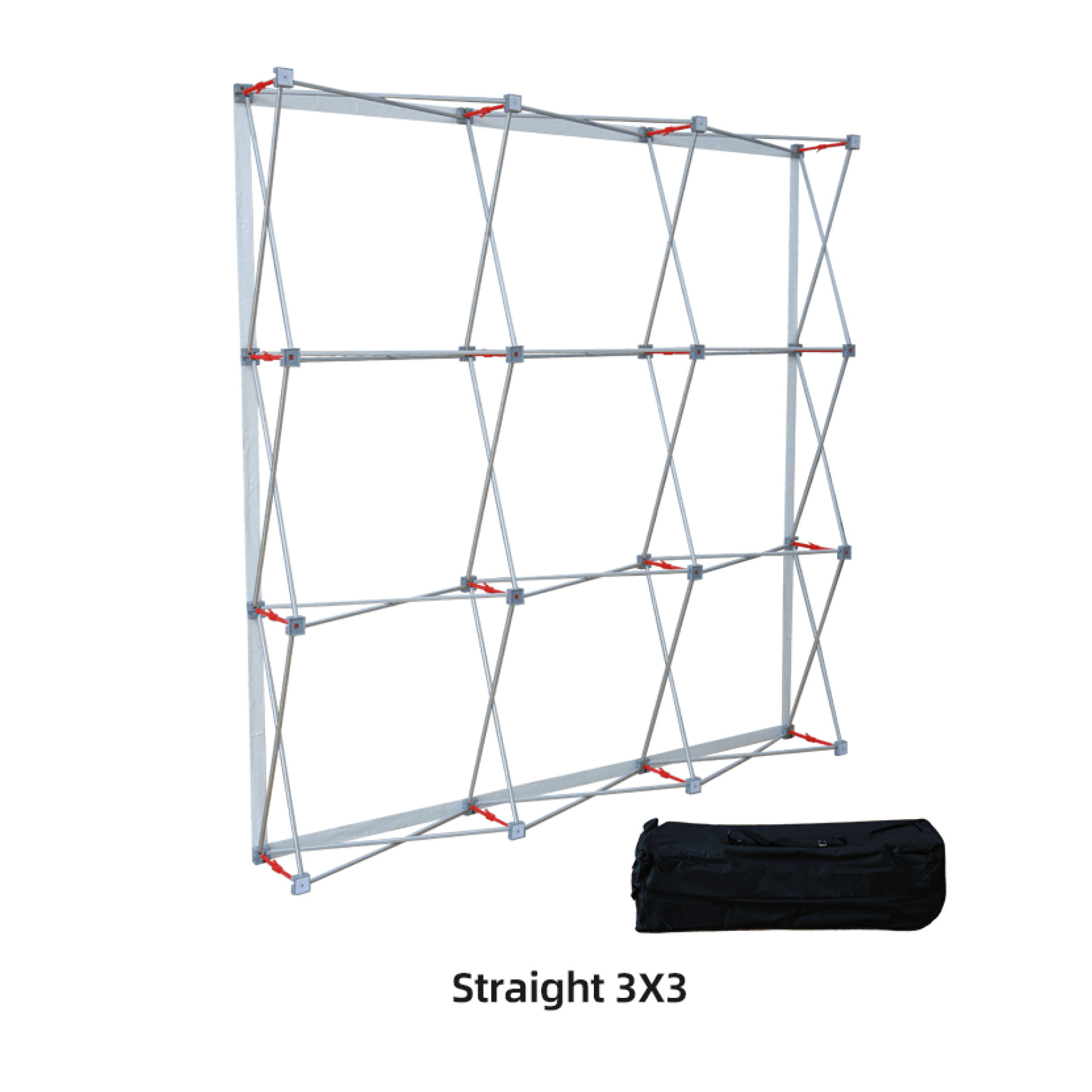 DisplaySplash Pop-Up Fabric Display - 7.5' W x 7.5' H 14