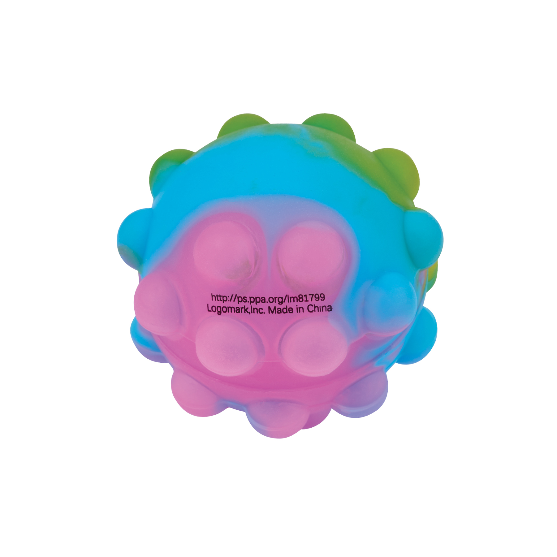 Lala Push Pop Ball Keyring 19