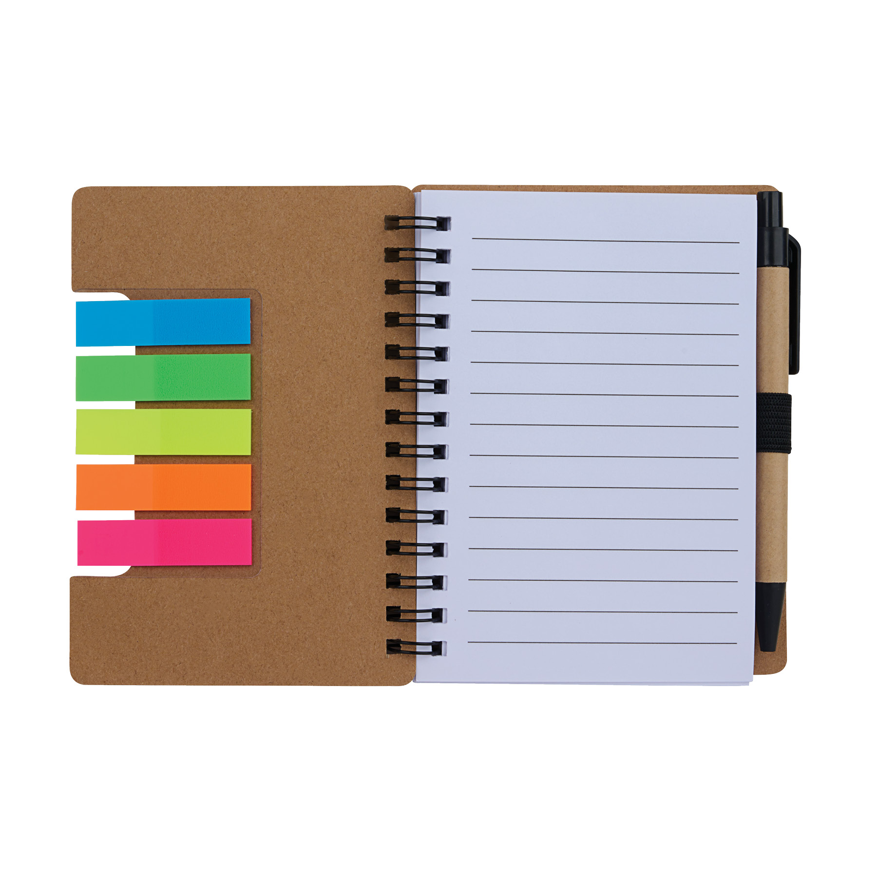 Unity FSC® Notebook with Sticky Flags & Pen 14