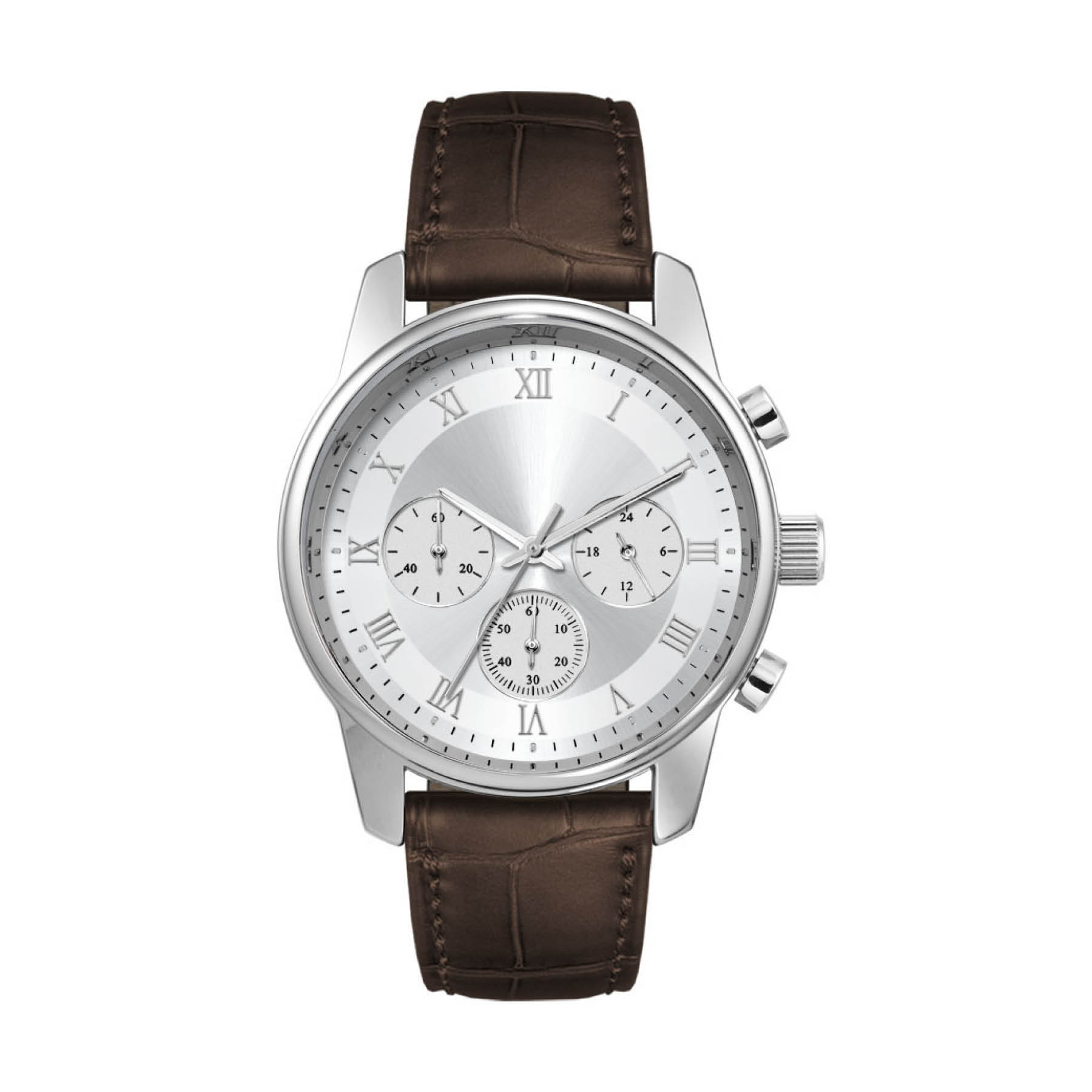 41MM, SILVER METAL CASE, CHRONO MVT 6