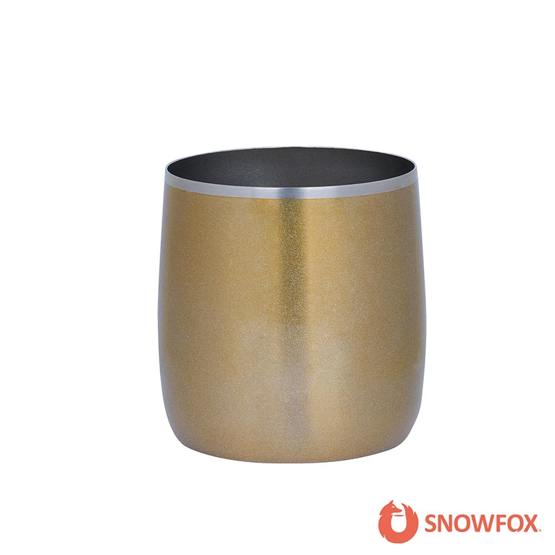 Snowfox® 11 oz. Shimmer Finish Vacuum Insulated Whiskey Rocks Tumbler