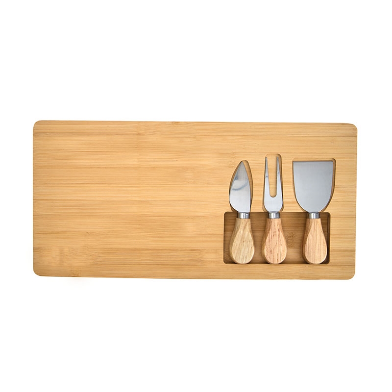 Morrissey 4-Piece Bamboo Cheese Set