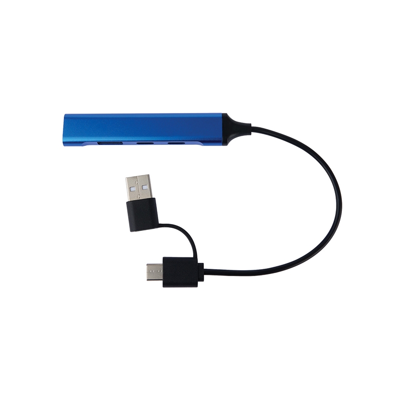 Elio Aluminum 4-Port USB-A & C Hub 8