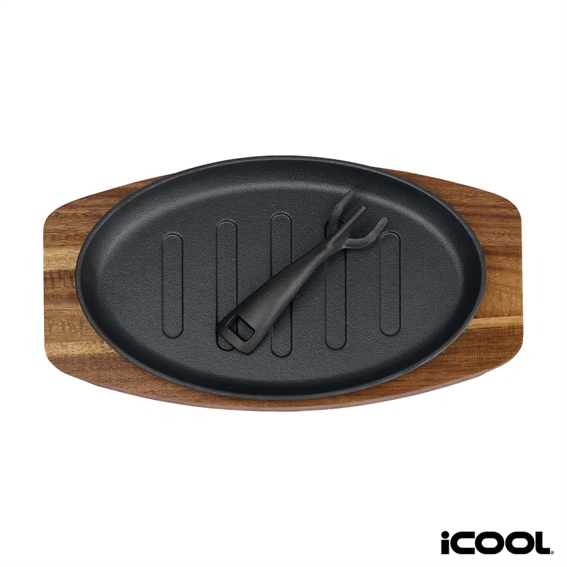 iCOOL® Alpine 10 1/2” Cast Iron Skillet / Pan