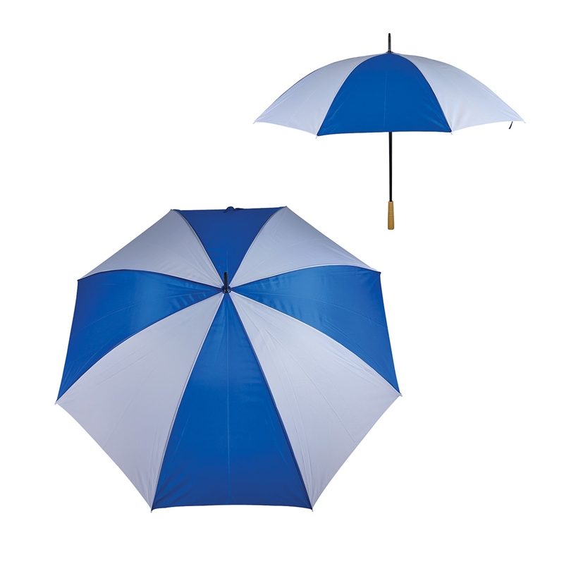 Hartselle 60" Golf Umbrella With Wood Handle 10