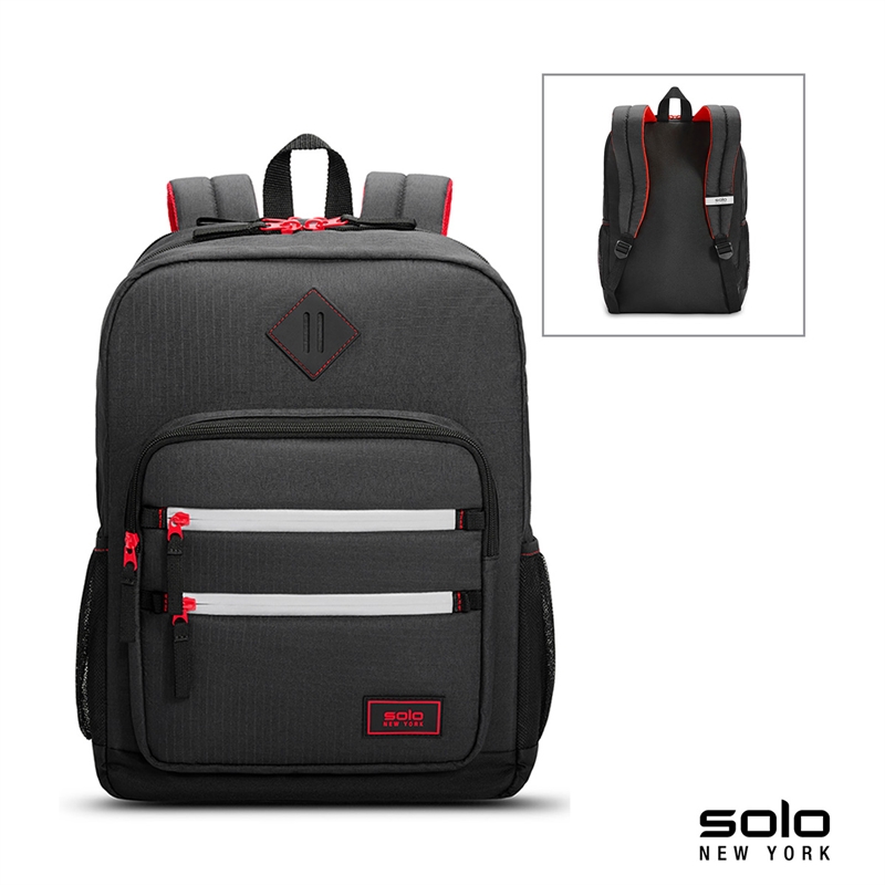 Solo New York Vortex 15.6" Recycled Washable Backpack custom promotional product