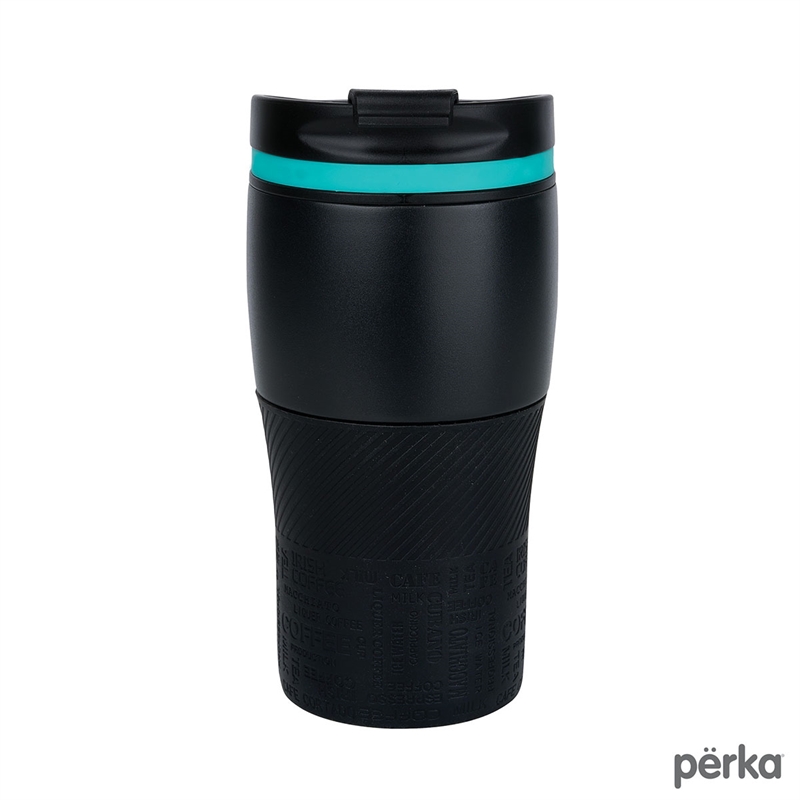 Perka® Cortado 12 oz. Double Wall Recycled Stainless Steel Coffee Tumbler