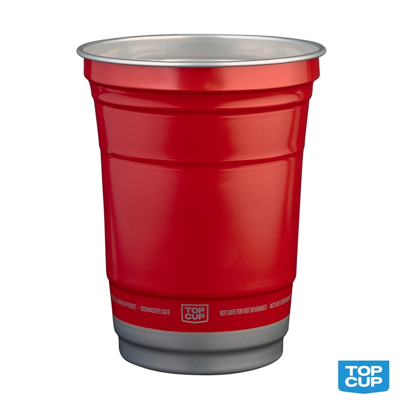 Top Cup™ 16 oz. Recycled Aluminum Stadium Cup 3