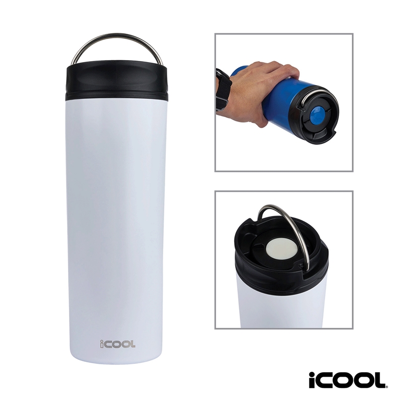 iCOOL®  Cedarpoint 16 oz. Vacuum Insulated 360° Tumbler 8