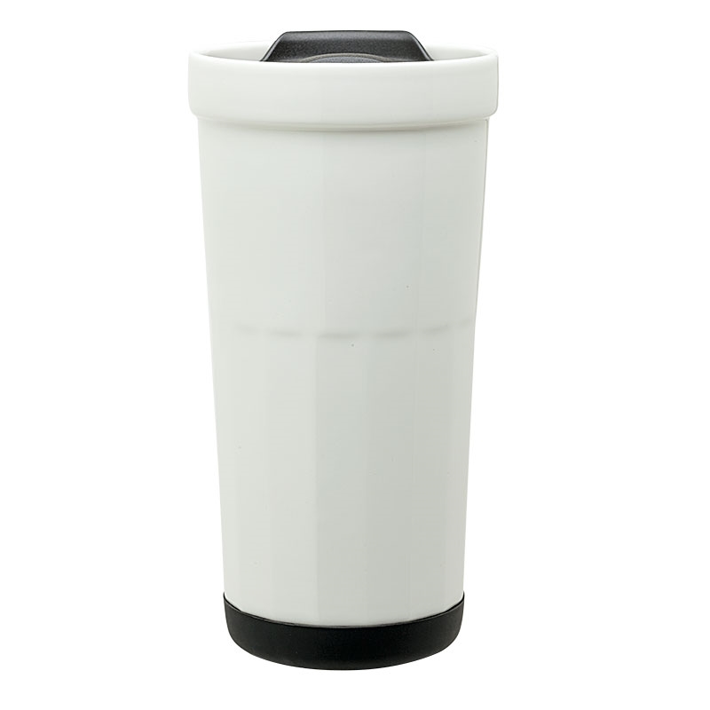 Latte 16 oz. Ceramic Travel Tumbler