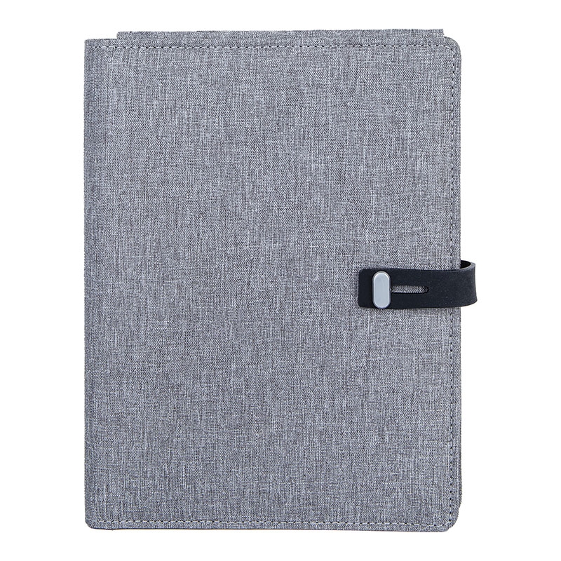 Binghamton RPET Padfolio w/ Wireless Phone Charger