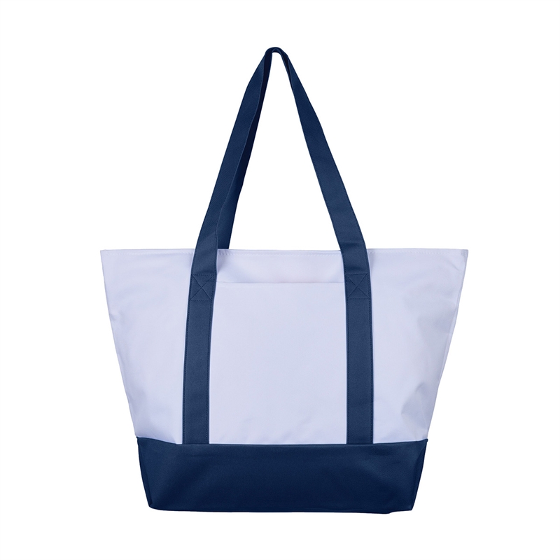 Bay View Recycled Giant Zipper Beach Tote 10