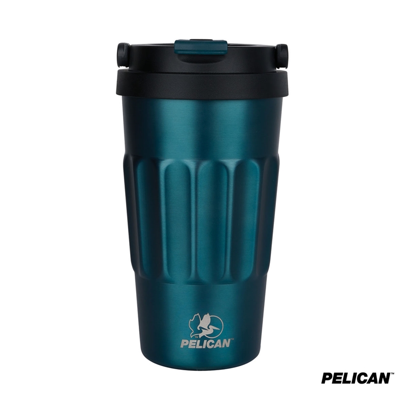 Pelican Dayventure™ 17 oz. Recycled Double Wall Stainless Steel Handle Lid Travel Tumbler 42