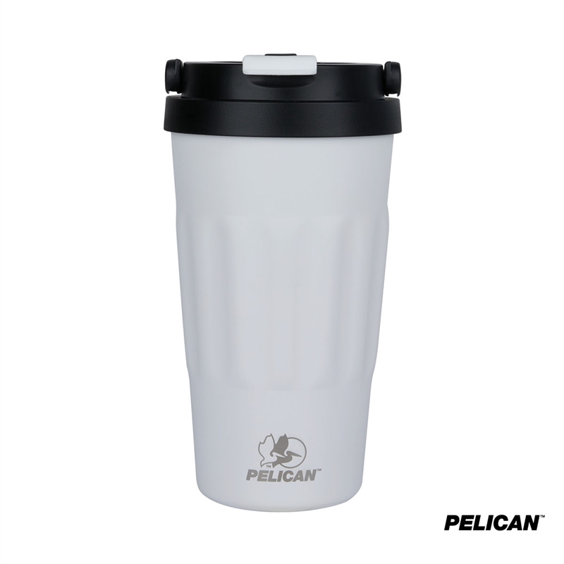 Pelican Dayventure™ 17 oz. Recycled Double Wall Stainless Steel Handle Lid Travel Tumbler 17