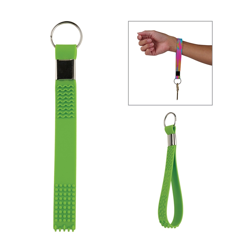 Fefe Tactile Fidget Keychain Wristlet 5