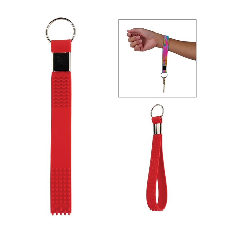 Fefe Tactile Fidget Keychain Wristlet 11