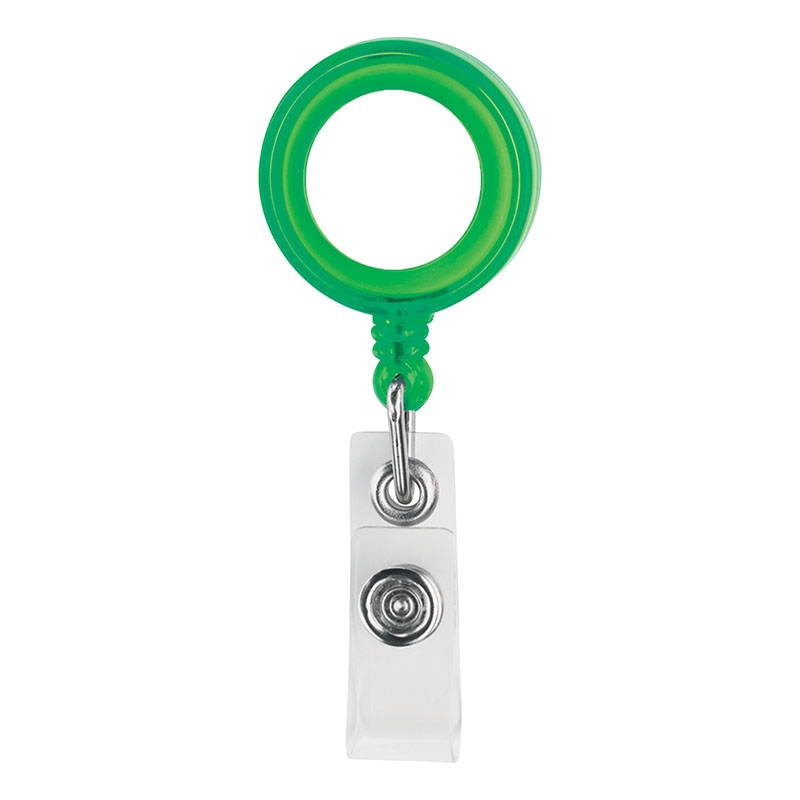 Delfino Badge Holder with Crocodile Clip