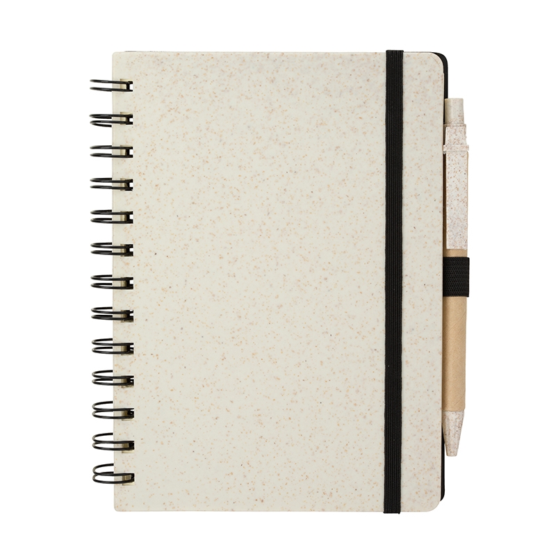 Venture Junior Wheatstraw Notebook & Pen